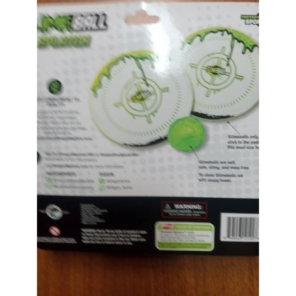 Slimeball Splatch Throw and Catch Indoor/Outdoor Game New
